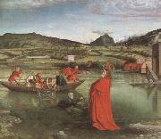 WITZ, Konrad The Miraculous Draught of Fishes (mk08) oil painting